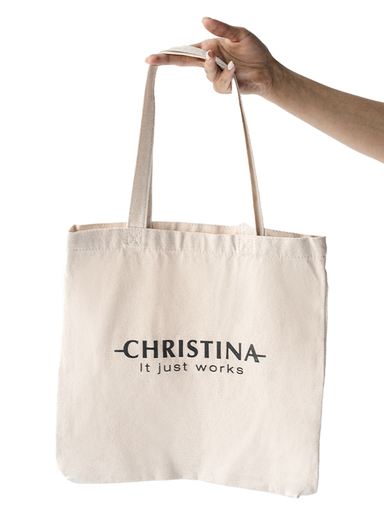 Сумка-шоппер холщовая Christina Canvas Shopper Bag Cotton